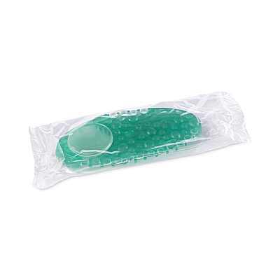 Boardwalk Curve Air Freshener, Cucumber Melon, Solid, Green, 10/Box (BWKCURVECME)
