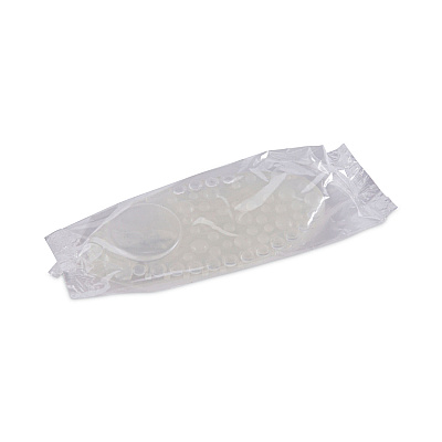 Boardwalk Curve Air Freshener, Mango, Solid, Clear, 10/Box (BWKCURVEMAN)
