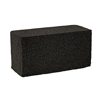 Boardwalk Grill Brick, 8 x 4, Black, 12/Carton (BWKGB12PC)