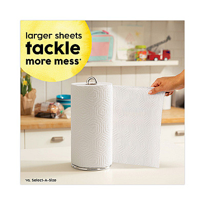 Bounty Essentials Kitchen Roll Paper Towels, 2-Ply, 11 x 10.2, 40 Sheets/Roll (PGC74657RL)