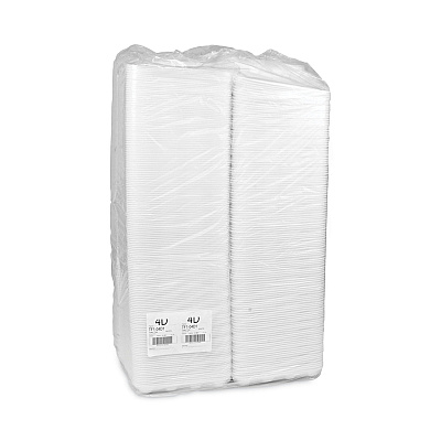 Pactiv Evergreen Meat Tray, #4D, 9.5 x 7 x 1.25, White, Foam, 500/Carton (PCT0TF104D10000)