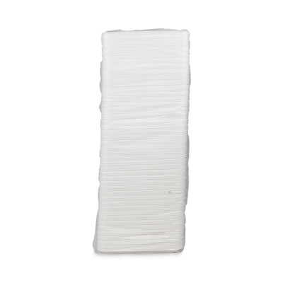 Pactiv Evergreen Supermarket Tray, #12S, 11 x 9 x 0.65, White, Foam, 250/Carton (PCT0TF112S00000)