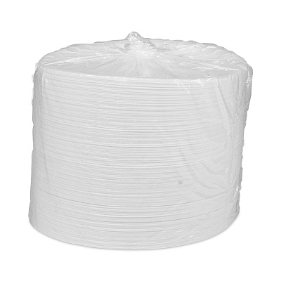 Pactiv Evergreen Placesetter Satin Non-Laminated Foam Dinnerware, Plate, 10.25" dia, White, 540/Carton (PCT0TH10010000Y)