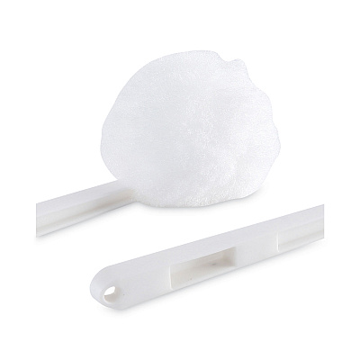 Boardwalk Toilet Bowl Mop, 12" Handle, White (BWK00160EA)