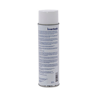 Boardwalk Stainless Steel Cleaner and Polish, Lemon, 18 oz Aerosol Spray, 12/Carton (BWK347ACT)