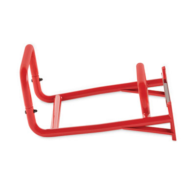 Tote Picking Cart Storage Bracket, For Use w/Rubbermaid Commercial Tote Picking Cart, Tubular Steel, 18.5 x 21.7 x 13.9, Red (RCP2144270)