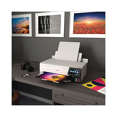 Epson EcoTank Photo ET-8550 Special Edition All-in-One Supertank Printer, Copy/Print/Scan (C11CJ21201C)