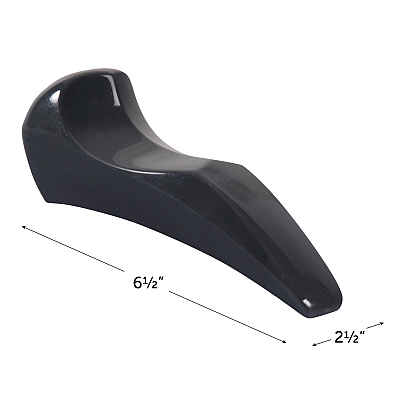 Softalk II Telephone Shoulder Rest, 2 x 6.75 x 2.5, Charcoal (SOF802M)