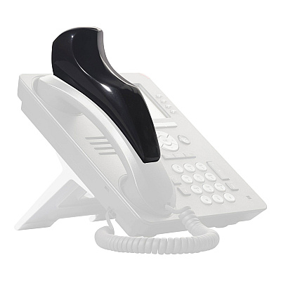 Softalk II Telephone Shoulder Rest, 2 x 6.75 x 2.5, Charcoal (SOF802M)
