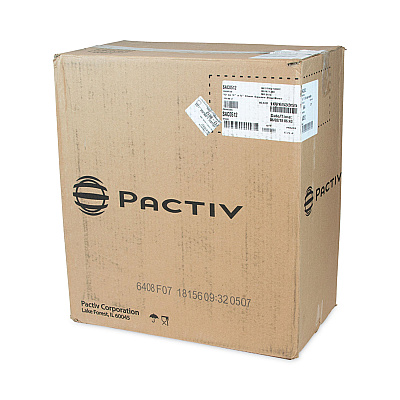 Pactiv Evergreen EarthChoice Square Recycled Bowl, 12 oz, 5 x 5 x 1.63, Clear, Plastic, 504/Carton (PCTSAC0512)