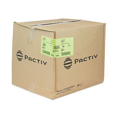 Pactiv Evergreen EarthChoice Square Recycled Bowl Flat Lid, 7.38 x 7.38 x 0.26, Clear, Plastic, 300/Carton (PCTSACLF07)