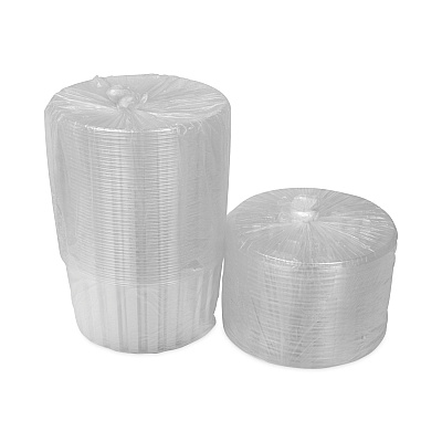 Pactiv Evergreen Plastic Cake Container, Deep 8" Cake Container, 9.25" Diameter x 5"h, Clear, 100/Carton (PCTYCI898010000)
