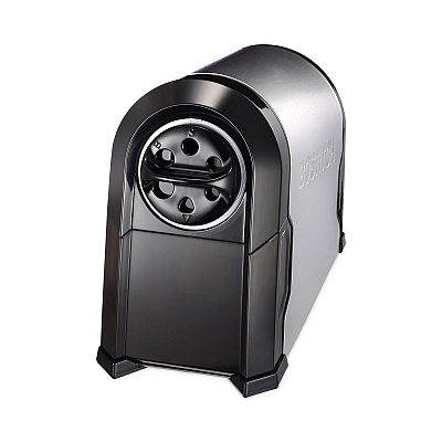 Bostitch Super Pro Glow Commercial Electric Pencil Sharpener, AC-Powered, 6.13 x 10.63 x 9, Black/Silver (BOSEPS14HC)