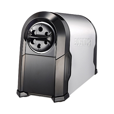 Bostitch Super Pro Glow Commercial Electric Pencil Sharpener, AC-Powered, 6.13 x 10.63 x 9, Black/Silver (BOSEPS14HC)