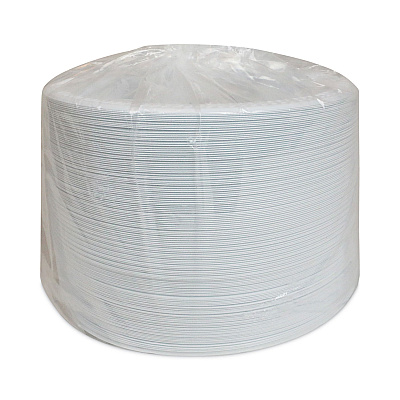Pactiv Evergreen Meadoware Impact Plastic Dinnerware, Plate, 6" dia, White, 1,000/Carton (PCTYMI6)