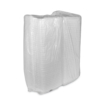 Pactiv Evergreen SmartLock Vented Foam Hinged Lid Container, 3-Compartment, 9 x 9.25 x 3.25, White, 150/Carton (PCTYHLWV9030000)