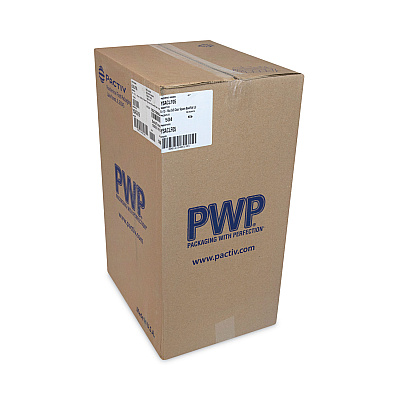 Pactiv Evergreen EarthChoice Square Recycled Bowl Flat Lid, 5.5 x 5.5 x 0.75, Clear, Plastic, 504/Carton (PCTYSACLF05)