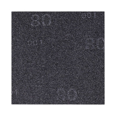 Boardwalk Sanding Screens, 20" Diameter, 80 Grit, Black, 10/Carton (BWK50208010)
