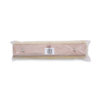 Boardwalk Mop Head, Finish Applicator, Lambswool, 14-Inch, White (BWK4414)
