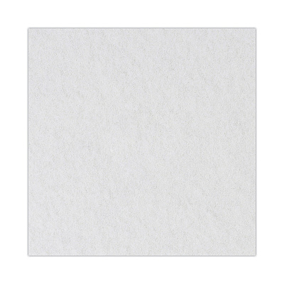 Boardwalk Polishing Floor Pads, 18" Diameter, White, 5/Carton (BWK4018WHI)