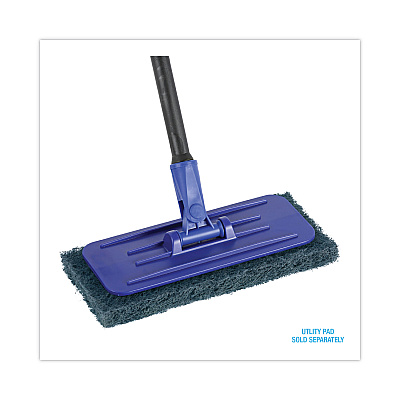 Boardwalk Swivel Pad Holder, Plastic, Blue, 4 x 9 (BWK00405EA)