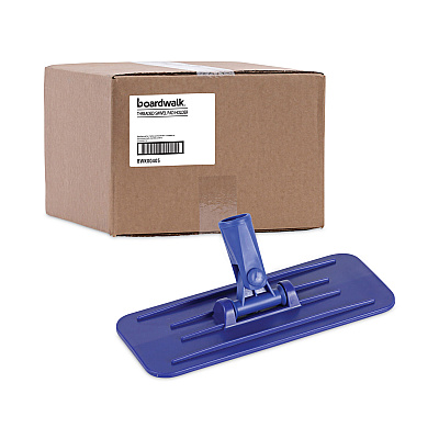 Boardwalk Swivel Pad Holder, Plastic, Blue, 4 x 9, 12/Carton (BWK00405)