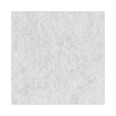 Boardwalk Light Duty Scour Pad, 4.63  x 10, White, 20/Carton (BWK401)