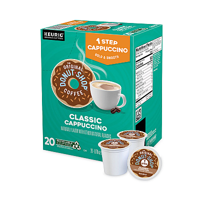 The Original Donut Shop Classic Cappuccino K-Cups, 20/Box (GMT9075)