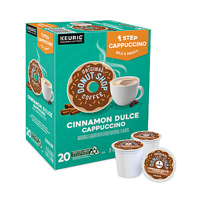 The Original Donut Shop Classic Cappuccino K-Cups, 20/Box (GMT9075)