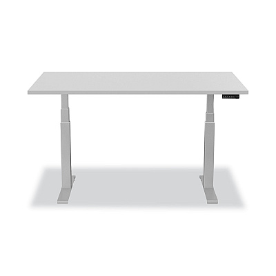 Fellowes Levado Laminate Table Top, 48" x 24", Gray (9649401)