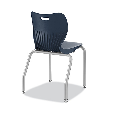 HON SmartLink Four-Leg Chair, 19.5" x 19.63" x 31", Regatta Seat, Regatta Base, 4/Carton (HONSL4L18EREP)