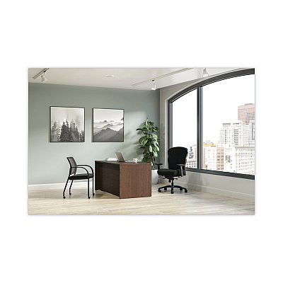 HON Mod Desk Shell, 72" x 30" x 29", Sepia Walnut, 2/Carton (HONLDS7230LE1)