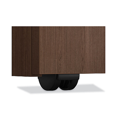 HON Mod Mobile Pedestal, Left or Right, 3-Drawers: Box/Box/File, Legal/Letter, Sepia Walnut, 15" x 20" x 28" (HONPLPMBBFLE1)