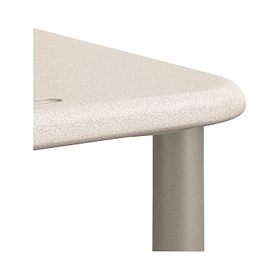 HON SmartLink Student Desk, Rectangle,  20" x 26" x 23" to 33", White, 2/Carton (HONRECT2026EG1T)