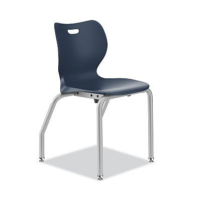 HON SmartLink Four-Leg Chair, 19.5" x 19.63" x 31", Regatta Seat, Regatta Base, 4/Carton (HONSL4L18EREP)