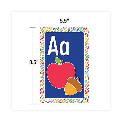 Carson-Dellosa Education Mini Posters, Alphabet, 26 Mini Posters (CDP106059)
