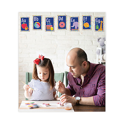 Carson-Dellosa Education Mini Posters, Alphabet, 26 Mini Posters (CDP106059)