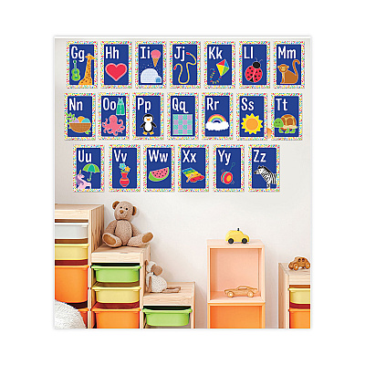 Carson-Dellosa Education Mini Posters, Alphabet, 26 Mini Posters (CDP106059)