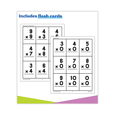Carson-Dellosa Education In a Flash USB, Intro to Multiplication, Ages 7-9, 236 Pages (CDP109580)
