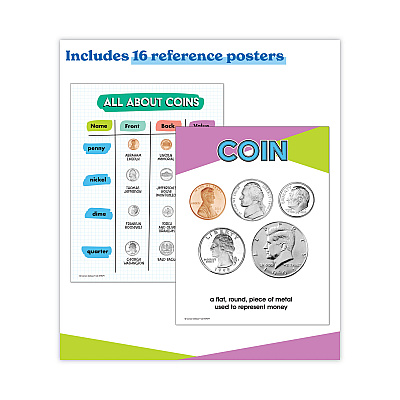 Carson-Dellosa Education In a Flash USB, US Money, Ages 6-8, 229 Pages (CDP109579)