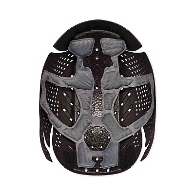 ergodyne Skullerz 8965 Lightweight Bump Cap Hat with LED Lighting, Short Brim, Black (EGO23368)