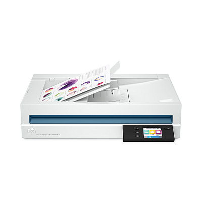 HP ScanJet Enterprise Flow N6600, 1200 dpi Optical Resolution, 100-Sheet Duplex Auto Document Feeder (HEW20G08A)