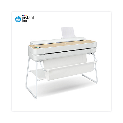 HP DesignJet Studio 24" Large-Format Wireless Plotter Printer with Extended Warranty (HEW5HB12H)