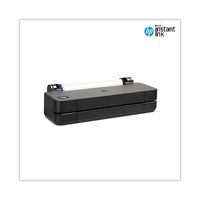 HP DesignJet T250 24" Large-Format Compact Wireless Plotter Printer with Extended Warranty (HEW5HB06H)