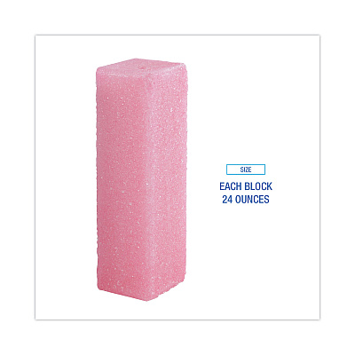 Boardwalk Deodorizing Para Wall Blocks, 24 oz, Pink, Cherry, 6/Box (BWKW24)