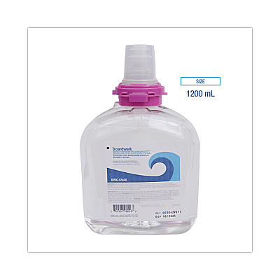 Boardwalk Green Certified Foam Soap Refill, Fragrance-Free, 1,200 mL, 2/Carton (BWK42400)