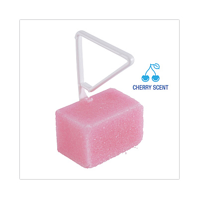 Boardwalk Toilet Bowl Para Deodorizer Block, Cherry Scent, 4 oz, Pink, 144/Carton (BWKB04CT)