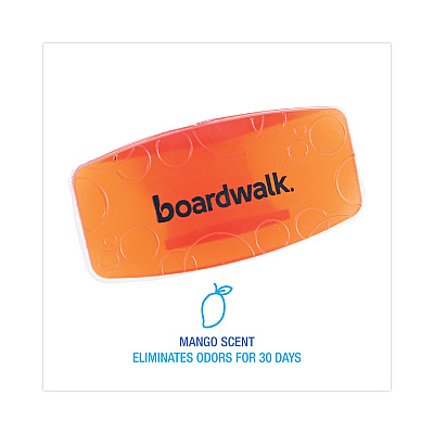 Boardwalk Bowl Clip, Mango Scent, Orange, 72/Carton (BWKCLIPMANCT)