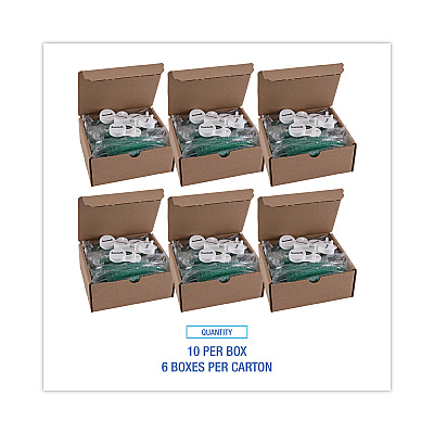 Boardwalk Curve Air Freshener, Cucumber Melon, Green, 10/Box, 6 Boxes/Carton (BWKCURVECMECT)