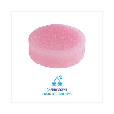 Boardwalk Urinal Para Deodorizer Blocks, Cherry Scent, 4 oz, Red, 144/Carton (BWKU04CT)